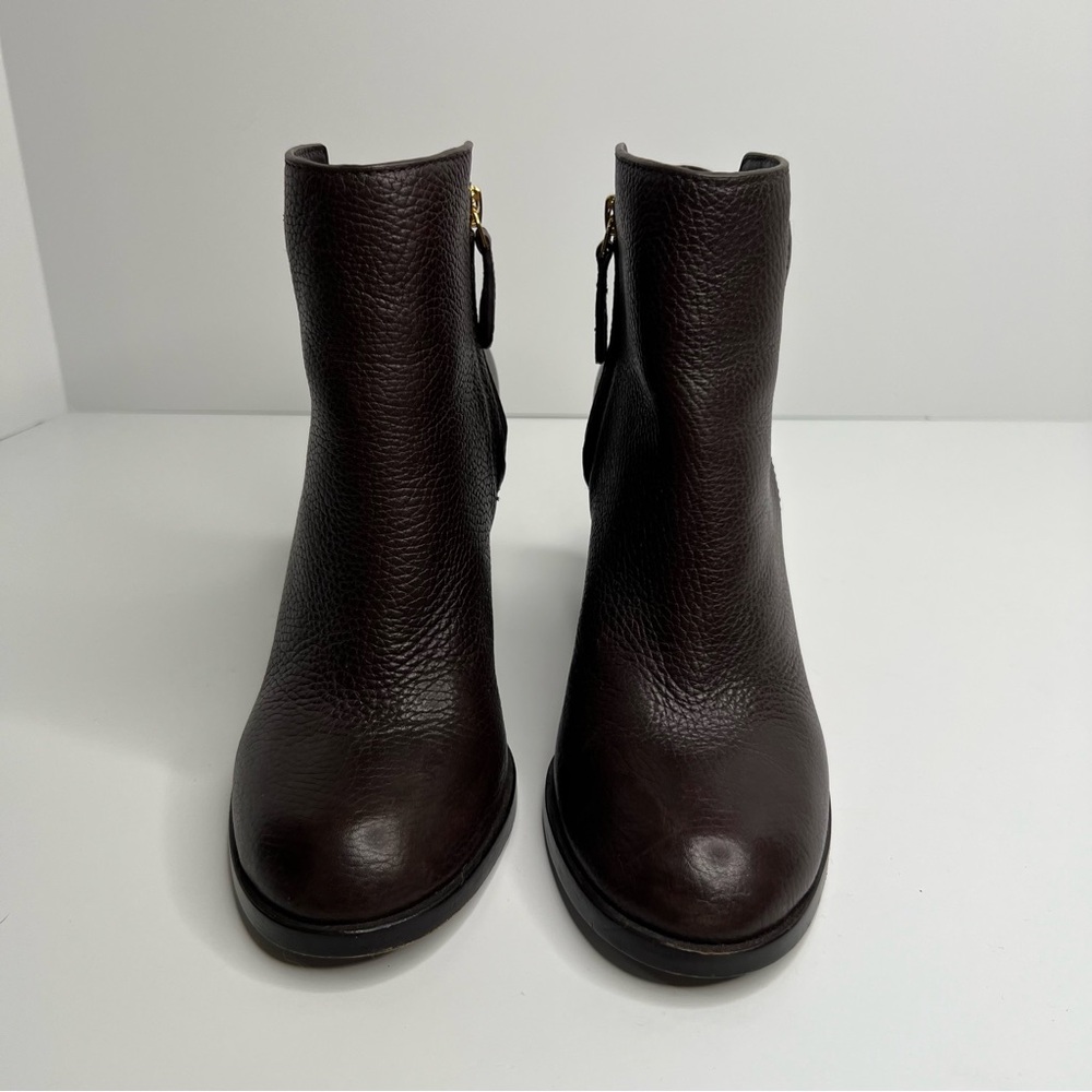 Tory Burch Junction Ankle Boots in Brown Size 7 - Picture 3 of 16